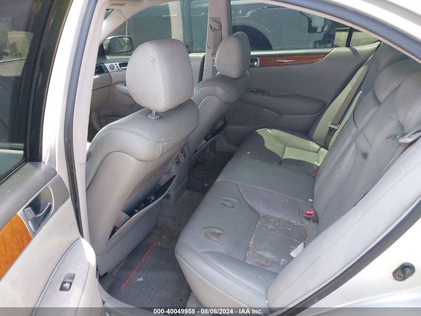 2006 Lexus Es 330 VIN: JTHBA30G665156994 Lot: 40049958