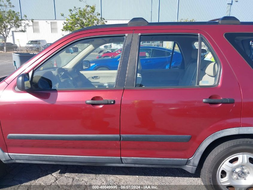 2006 Honda Cr-V Lx VIN: JHLRD78566C059424 Lot: 40049995