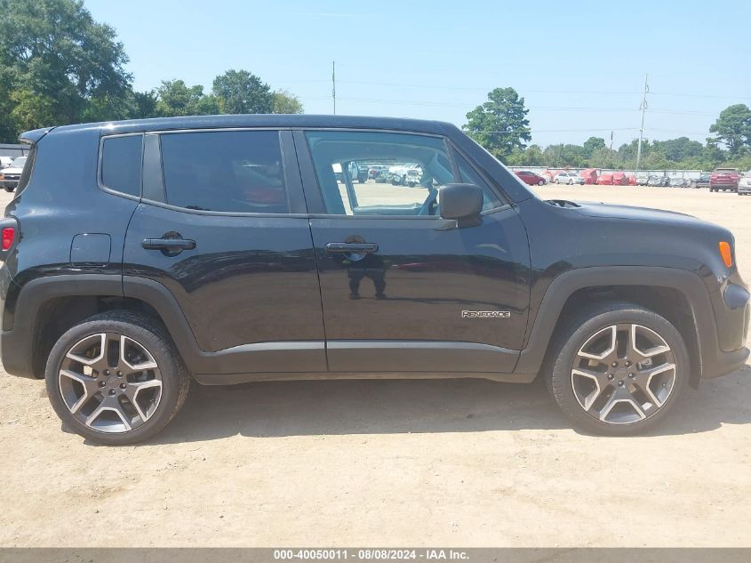 2021 Jeep Renegade Jeepster 4X4 VIN: ZACNJDAB3MPN13542 Lot: 40050011