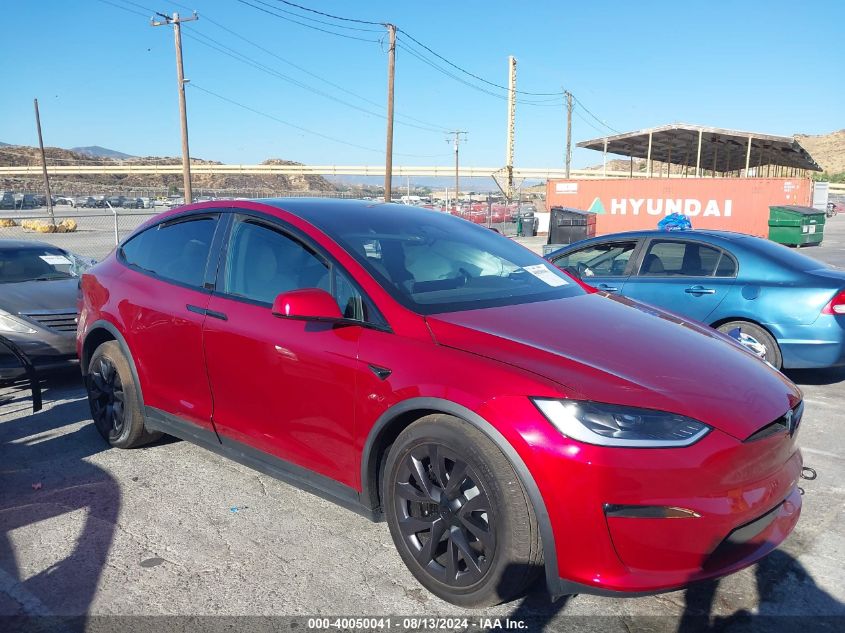 2023 Tesla Model X Dual Motor All-Wheel Drive/Standard Range VIN: 7SAXCDE51PF411701 Lot: 40050041