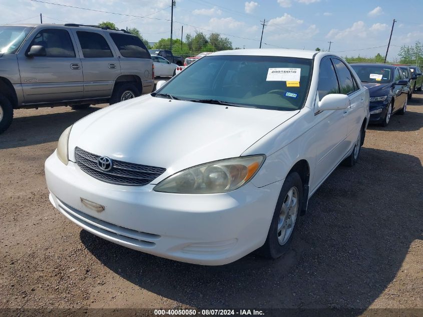 2003 Toyota Camry Le VIN: 4T1BE32K33U149599 Lot: 40050050