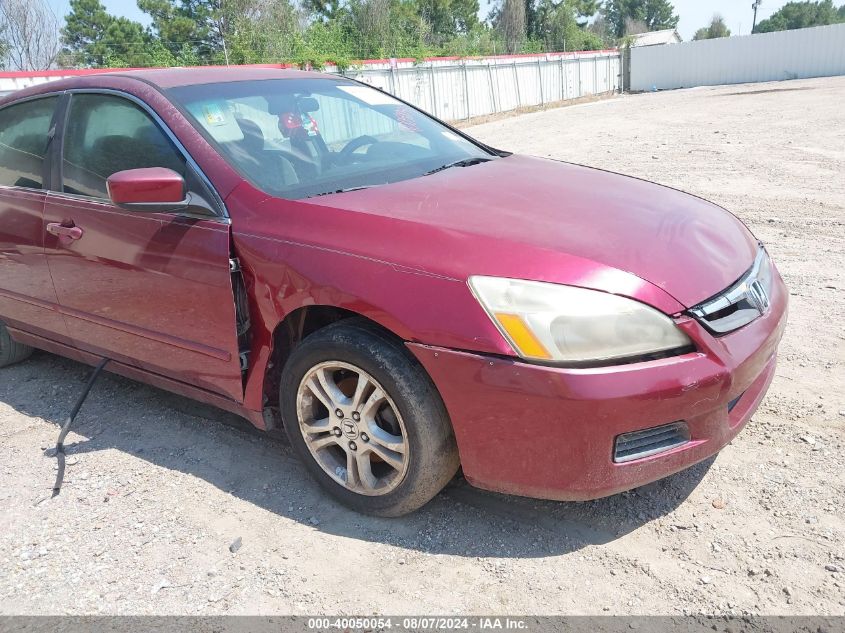 2006 Honda Accord 2.4 Se VIN: 1HGCM56316A067968 Lot: 40050054