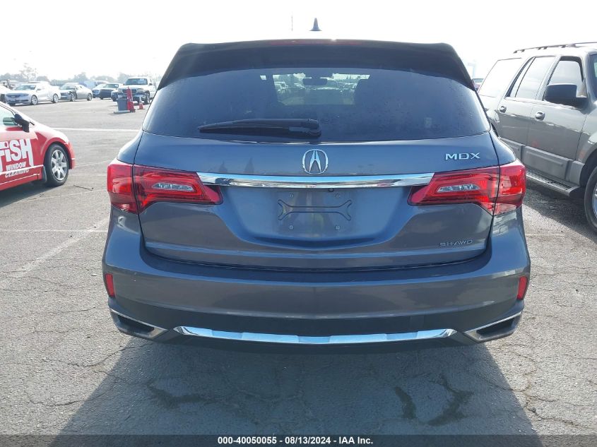 2020 Acura Mdx Standard VIN: 5J8YD4H38LL009725 Lot: 40050055