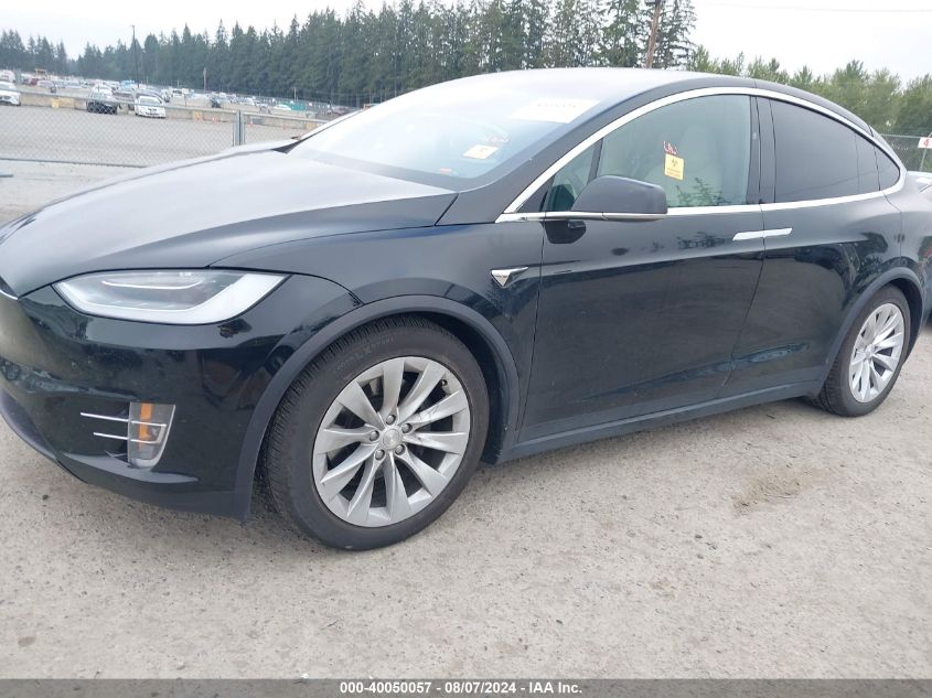 2020 Tesla Model X VIN: 5YJXCBE25LF273758 Lot: 40050057