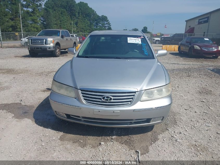 2006 Hyundai Azera Limited/Se VIN: KMHFC46F66A107783 Lot: 40050058