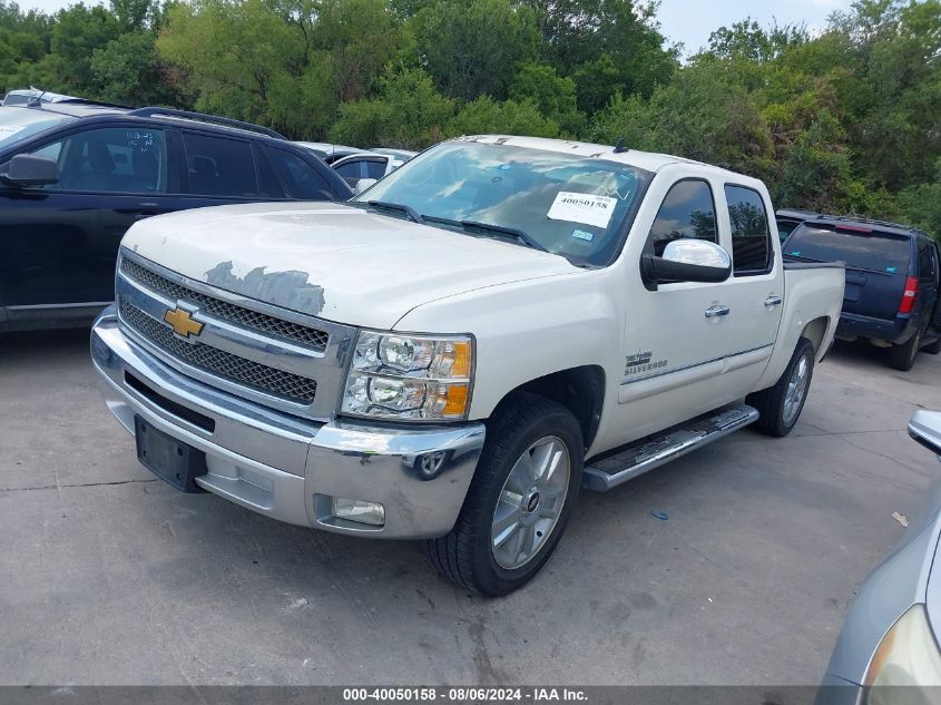 2013 Chevrolet Silverado 1500 Lt VIN: 3GCPCSE07DG252050 Lot: 40625720