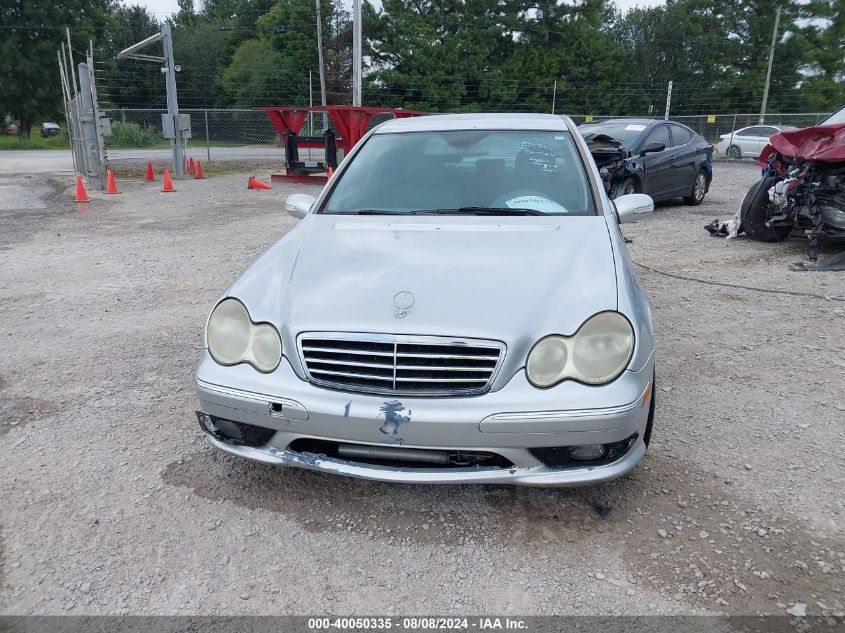 2006 Mercedes-Benz C 230 Sport VIN: WDBRF52H66F780306 Lot: 40050335