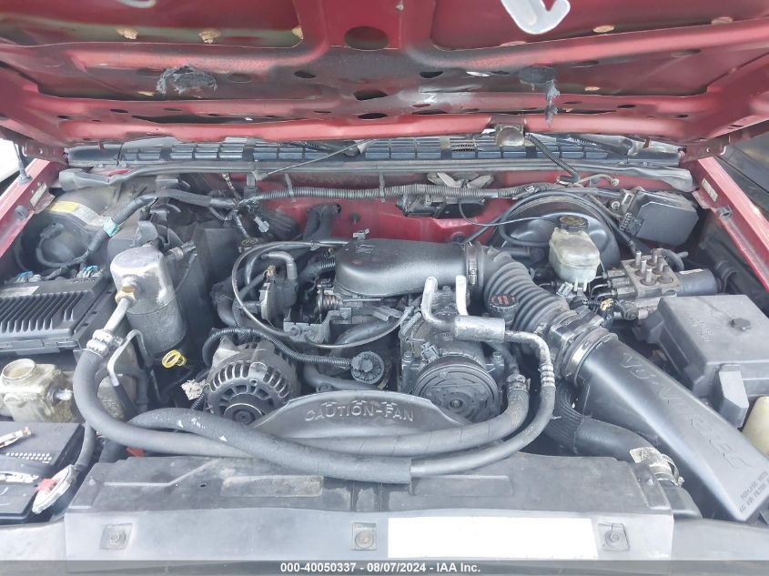 2000 GMC Jimmy Sle VIN: 1GKCS13W0Y2200846 Lot: 40050337