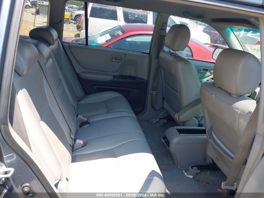 2004 Toyota Highlander V6 VIN: JTEGP21A540032862 Lot: 40050361