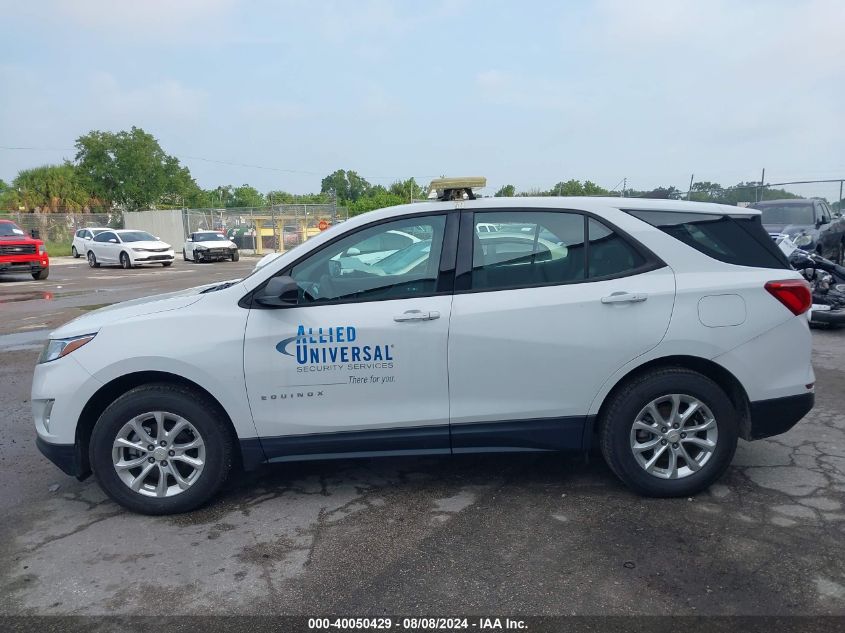 2018 Chevrolet Equinox Ls VIN: 2GNAXREV0J6227004 Lot: 40050429