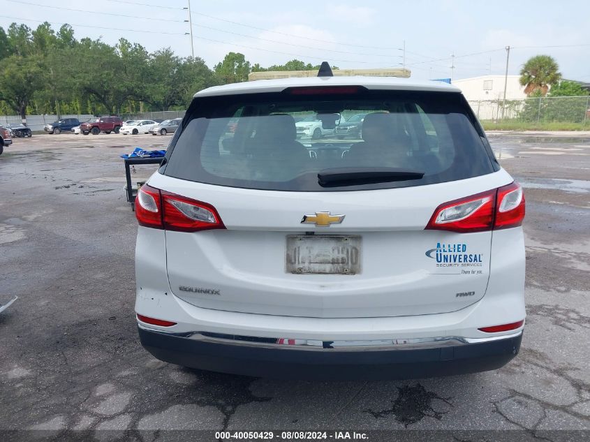 2018 Chevrolet Equinox Ls VIN: 2GNAXREV0J6227004 Lot: 40050429