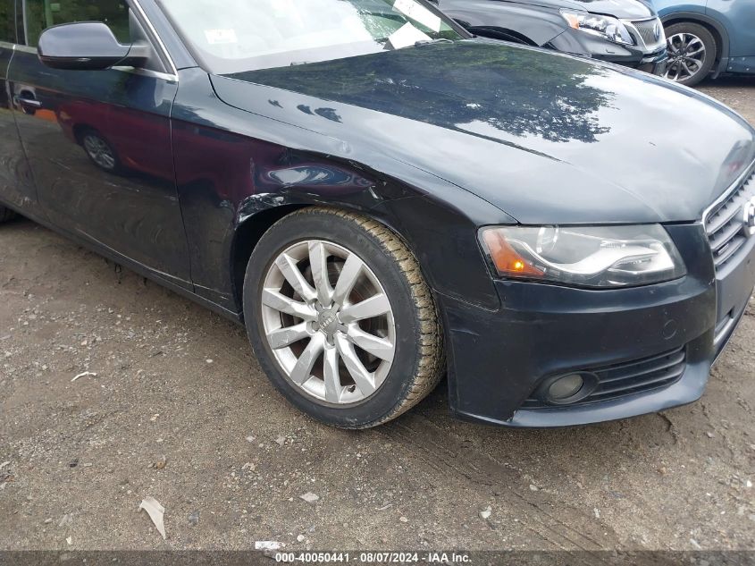 2012 Audi A4 2.0T Premium VIN: WAUBFAFL3CN015451 Lot: 40050441