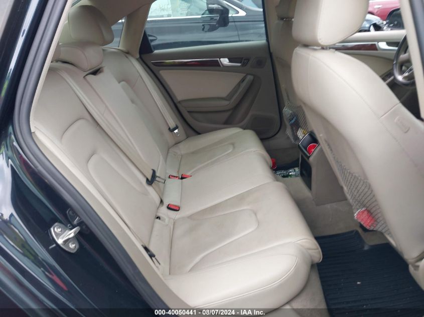 2012 Audi A4 2.0T Premium VIN: WAUBFAFL3CN015451 Lot: 40050441