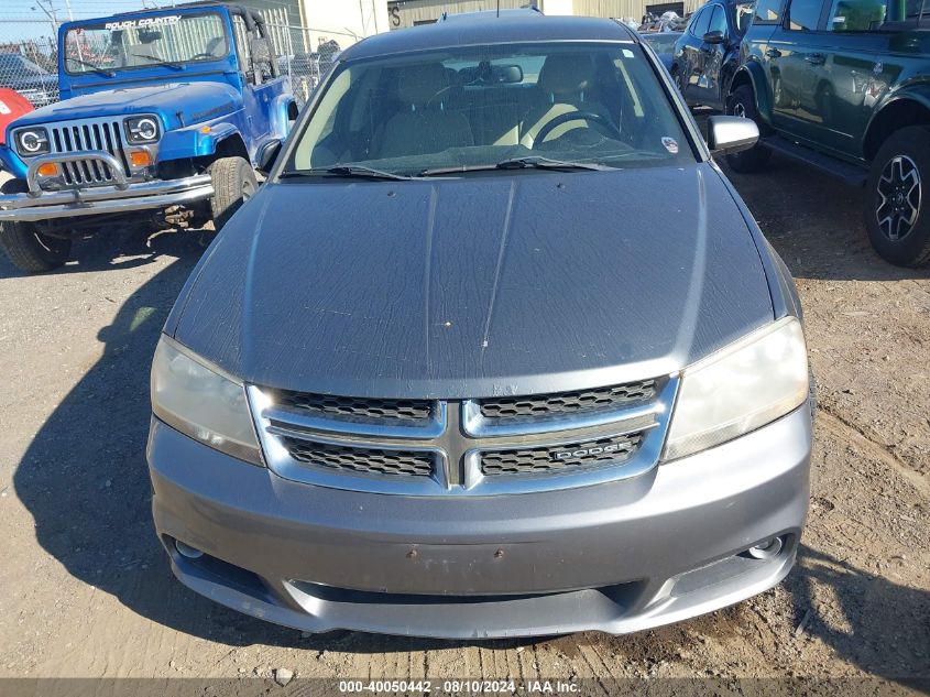 2011 Dodge Avenger Lux VIN: 1B3BD2FG8BN587004 Lot: 40050442