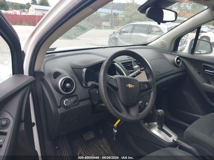 2016 Chevrolet Trax 1Ls VIN: 3GNCJNSB2GL253797 Lot: 40050448