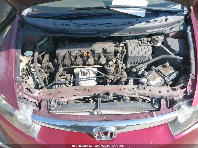 2008 Honda Civic Sdn Lx VIN: 2HGFA16578H533519 Lot: 40050453