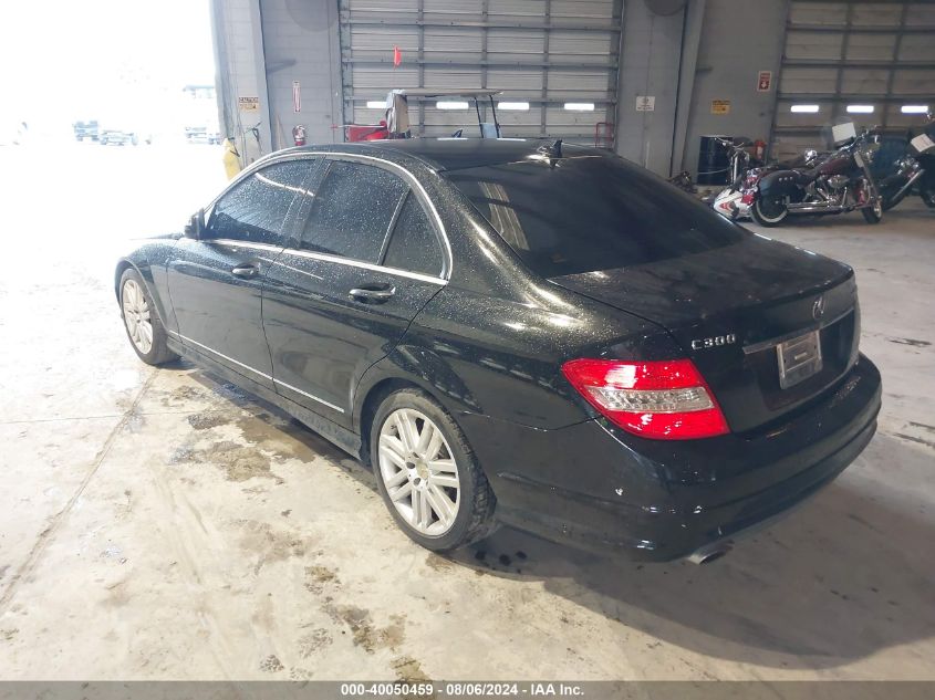 WDDGF81XX8F128137 | 2008 MERCEDES-BENZ C 300