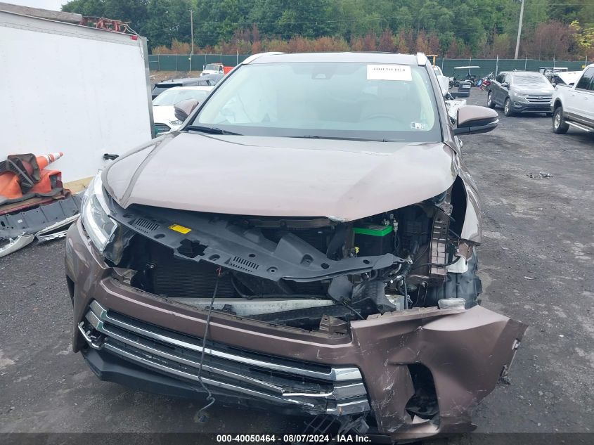2017 Toyota Highlander Limited VIN: 5TDDZRFH9HS432765 Lot: 40050464