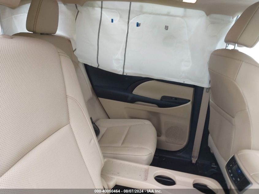 2017 Toyota Highlander Limited VIN: 5TDDZRFH9HS432765 Lot: 40050464