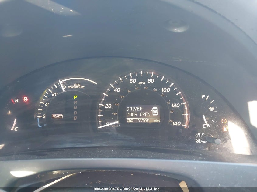 2007 Toyota Camry Hybrid VIN: JTNBB46K573019179 Lot: 40050476