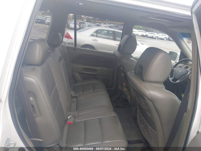 2006 Honda Pilot Ex VIN: 2HKYF18756H563131 Lot: 40050489