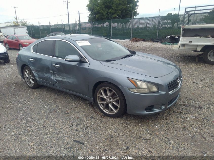 2011 Nissan Maxima S/Sv VIN: 1N4AA5AP4BC853325 Lot: 40050498