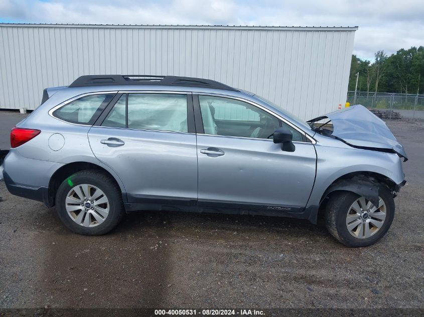 2018 Subaru Outback 2.5I VIN: 4S4BSAAC8J3354331 Lot: 40050531