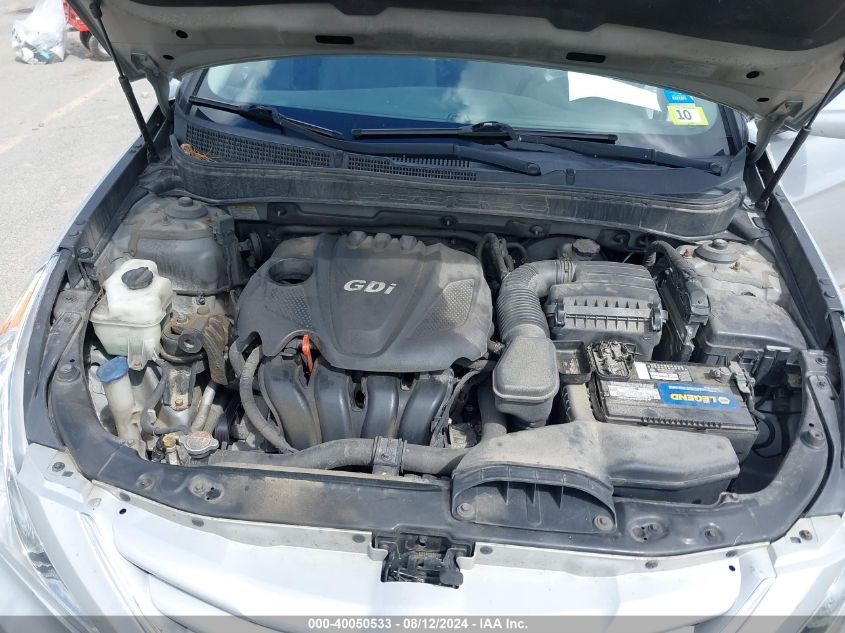 2013 Hyundai Sonata Gls VIN: 5NPEB4AC9DH728098 Lot: 40050533