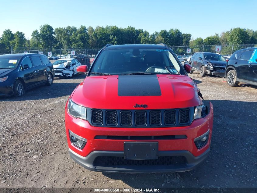 2018 Jeep Compass Altitude 4X4 VIN: 3C4NJDBB3JT458287 Lot: 40050550