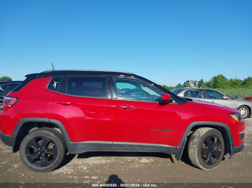 2018 Jeep Compass Altitude 4X4 VIN: 3C4NJDBB3JT458287 Lot: 40050550