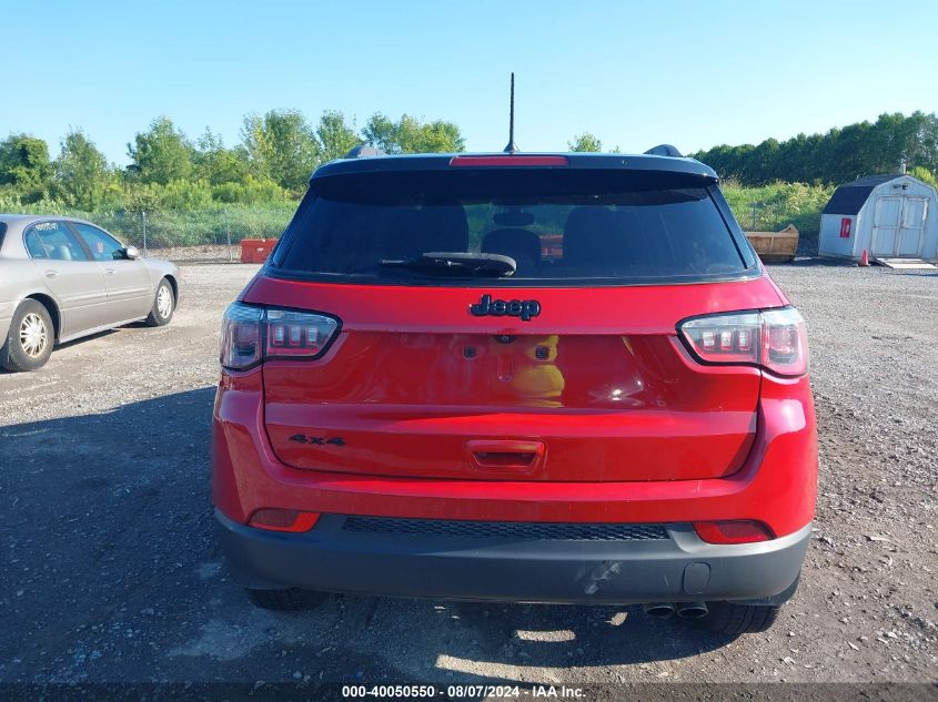 2018 Jeep Compass Altitude 4X4 VIN: 3C4NJDBB3JT458287 Lot: 40050550