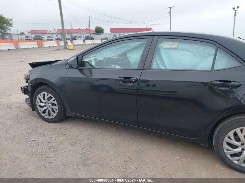 2019 Toyota Corolla Le VIN: 5YFBURHE4KP921552 Lot: 40050584