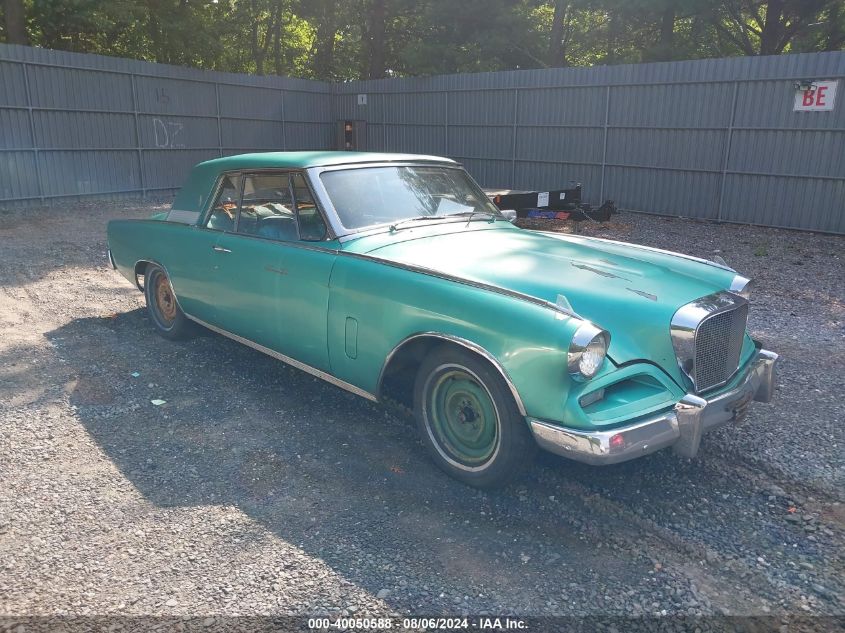 1962 Studebaker Hawk VIN: 162V37686 Lot: 40050588