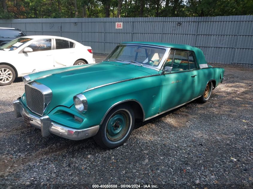 1962 Studebaker Hawk VIN: 162V37686 Lot: 40050588