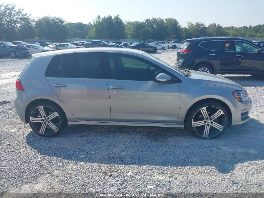 2015 Volkswagen Golf Tdi VIN: 3VW2A7AU5FM057796 Lot: 40050624