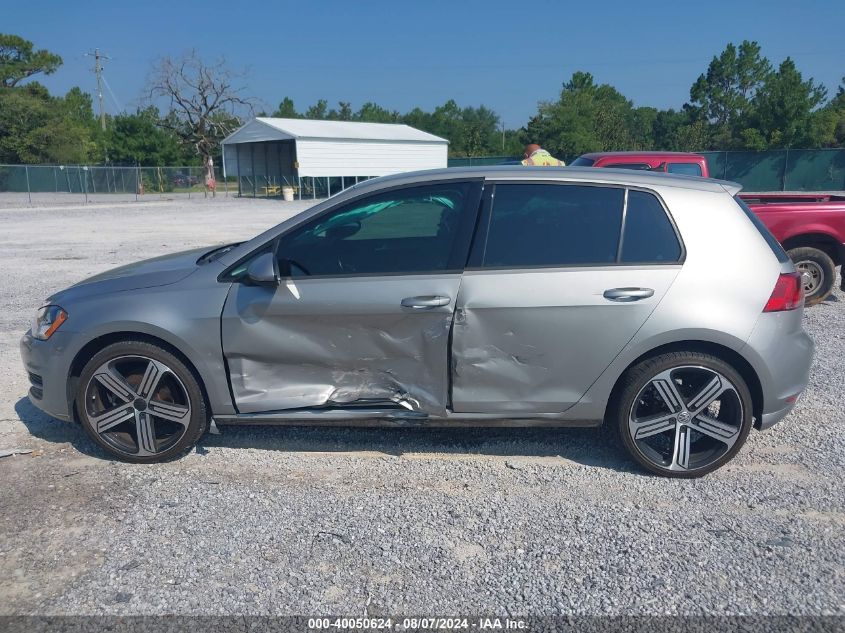 2015 Volkswagen Golf Tdi VIN: 3VW2A7AU5FM057796 Lot: 40050624