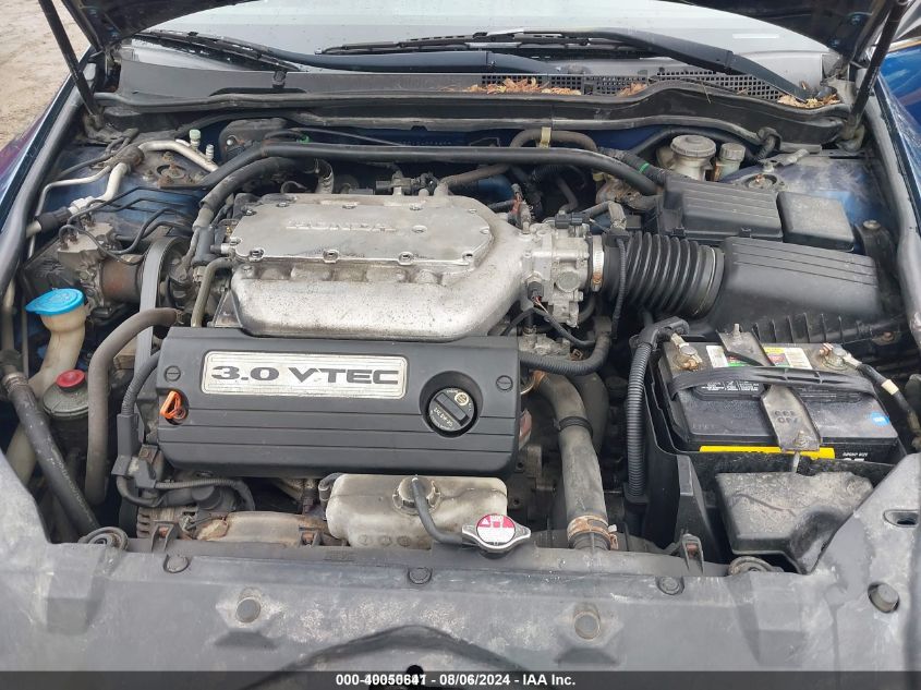 2006 Honda Accord 3.0 Ex VIN: 1HGCM65816A072977 Lot: 40050641