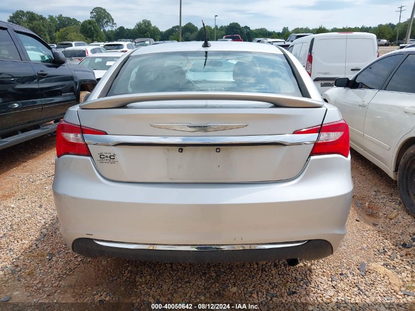 2012 Chrysler 200 Lx VIN: 1C3CCBABXCN256643 Lot: 40050642