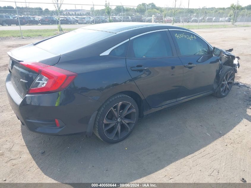 VIN 19XFC2F88KE024339 2019 HONDA CIVIC no.4