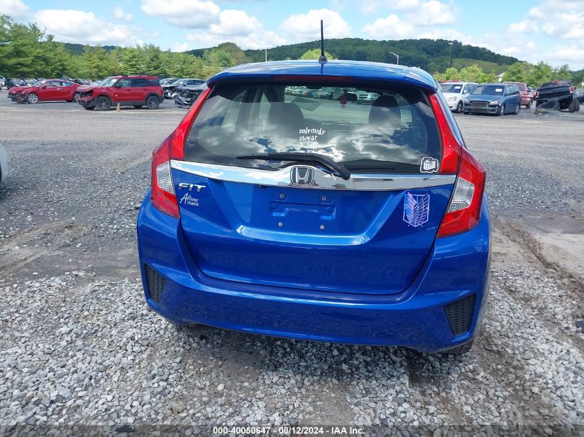 2017 Honda Fit Ex VIN: JHMGK5H7XHS004367 Lot: 40050647