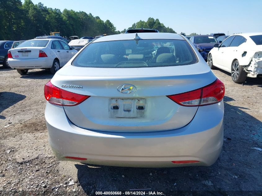 2013 Hyundai Elantra Gls VIN: 5NPDH4AE9DH219219 Lot: 40050668