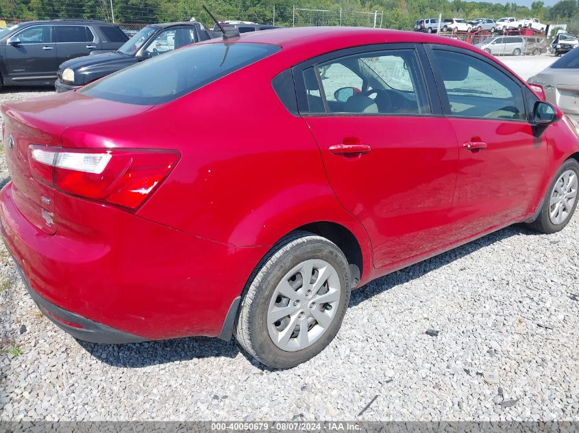 KNADM4A37F6529518 | 2015 KIA RIO