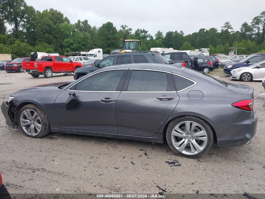 2023 Acura Tlx Technology Package VIN: 19UUB5F47PA000358 Lot: 40050681