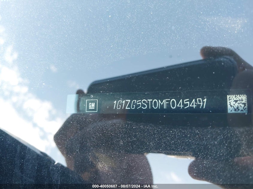 2021 CHEVROLET MALIBU RS - 1G1ZG5ST0MF045491