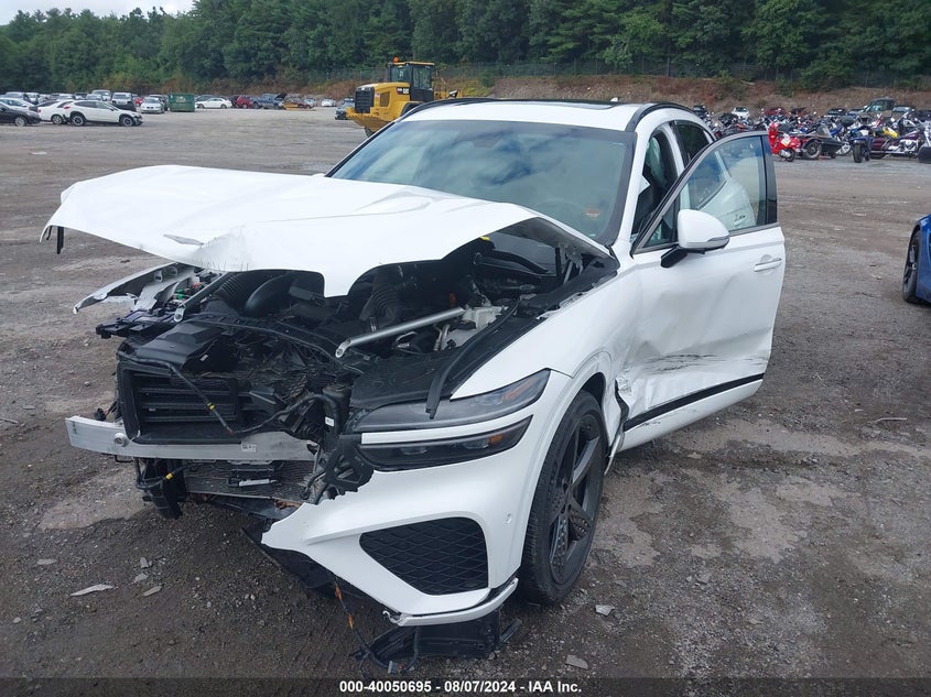 VIN KMUMCDTC6NU036049 2022 GENESIS GV70 3.5T AWD SPORT