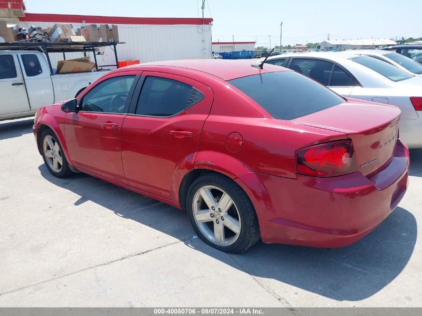 2014 Dodge Avenger Se VIN: 1C3CDZAB8EN166240 Lot: 40050706