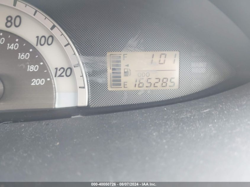 2007 Toyota Yaris VIN: JTDBT903671102650 Lot: 40050726