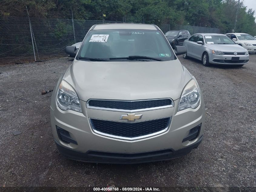 2014 Chevrolet Equinox Ls VIN: 2GNALAEKXE6172263 Lot: 40050768