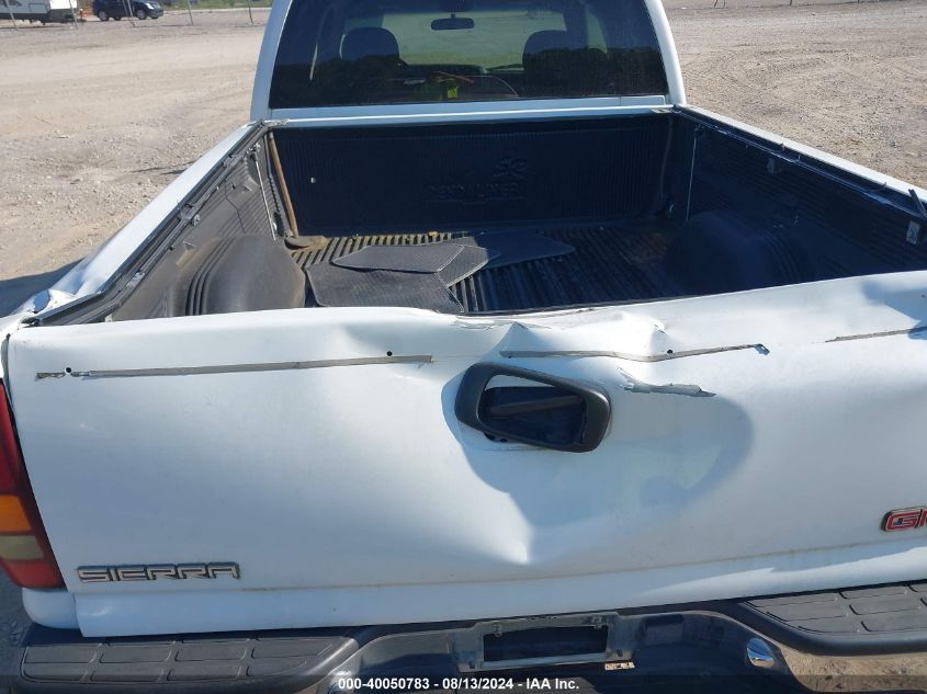 2000 GMC Sierra 1500 Sle VIN: 2GTEK19T5Y1201668 Lot: 40050783