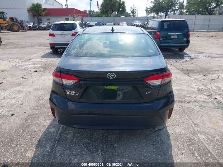 2021 Toyota Corolla Le VIN: JTDEPMAE8MJ123550 Lot: 40050801